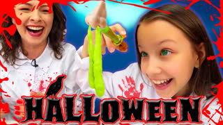 Лучший Хеллоуин Вики Шоу - HALLOWEEN 🎃 Зомби Вкусняшки на Хэллоуин 2019 Trick or Treat Challenge / Вики Шоу