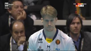 Перуджа - Модена. Кубок Италии 2019 по волейболу. Мужчины. Полуфинал. 09.02.19