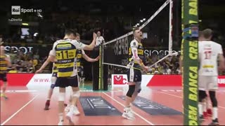 Модена - Милан. 1/4 финала чемпионата Италии по волейболу. Серия А1. Мужчины. 30.03.19