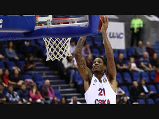 14/1/19 | Уилл Клайберн данчит в быстром отрыве против Химок